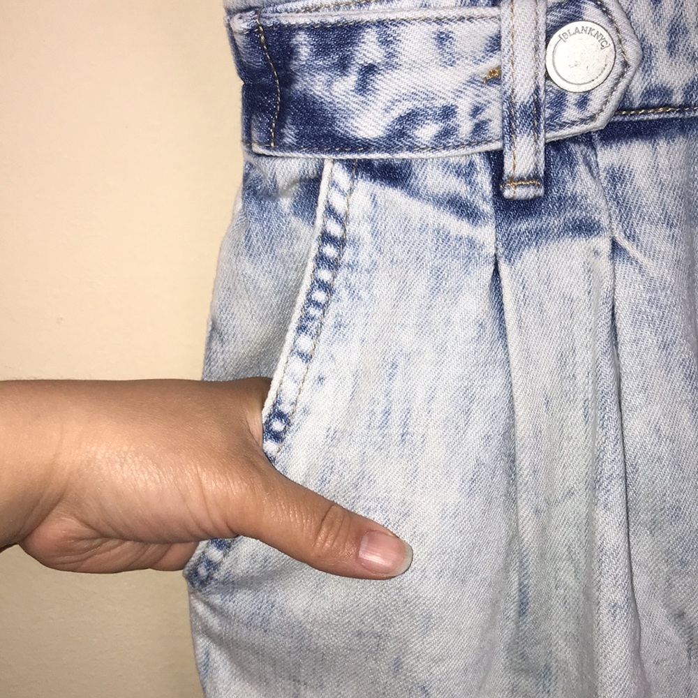 Blank NYC Light Blue Denim Romper - Picture 5 of 13
